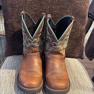 Justin Gypsy Womens Brown Leather Cowboy Boots